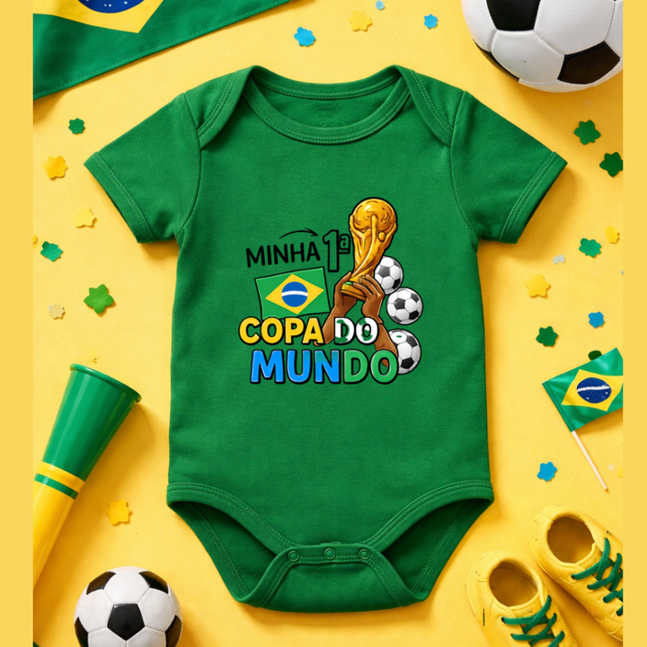 Body Minha Primeira Copa do Mundo