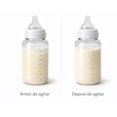 Agitador Automático de Mamadeira Elétrico Silencioso Recarregável USB