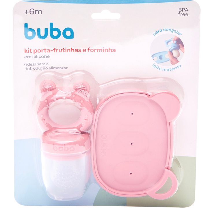 Porta Frutinha com Forminha em Silicone