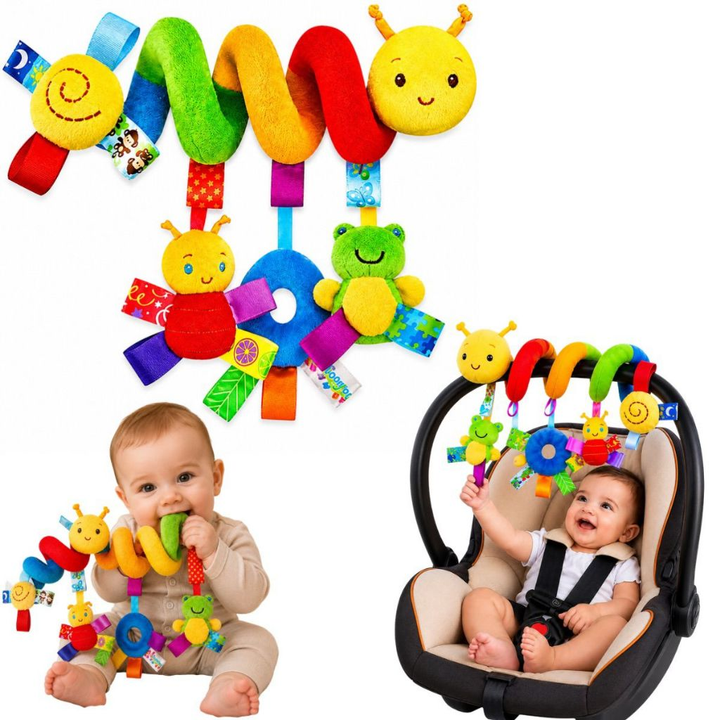Móbile Centopeia Infantil Para Bebê Conforto Carrinho Berço Brinquedo