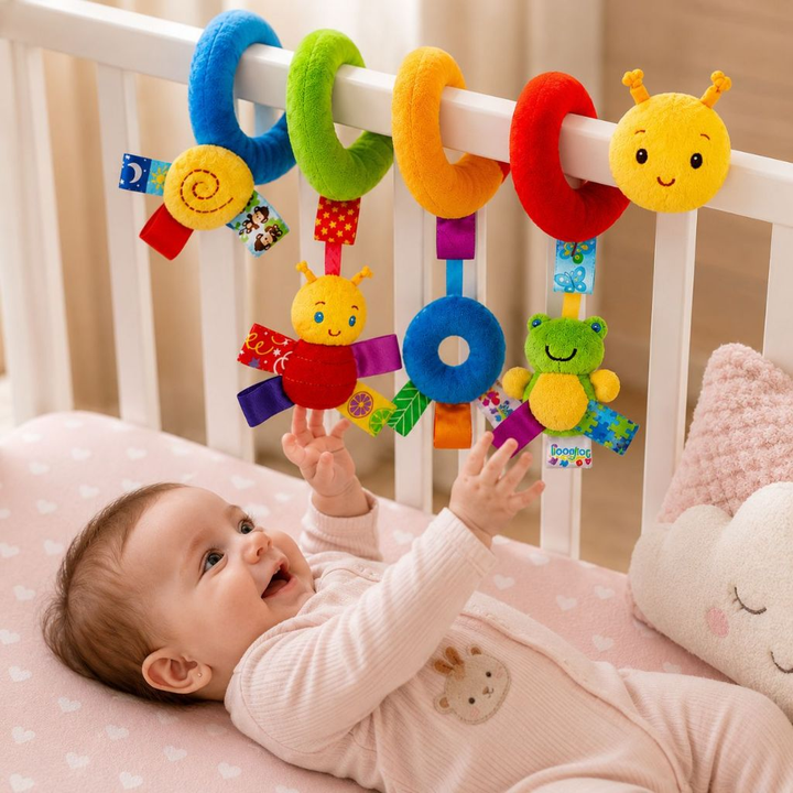 Móbile Centopeia Infantil Para Bebê Conforto Carrinho Berço Brinquedo