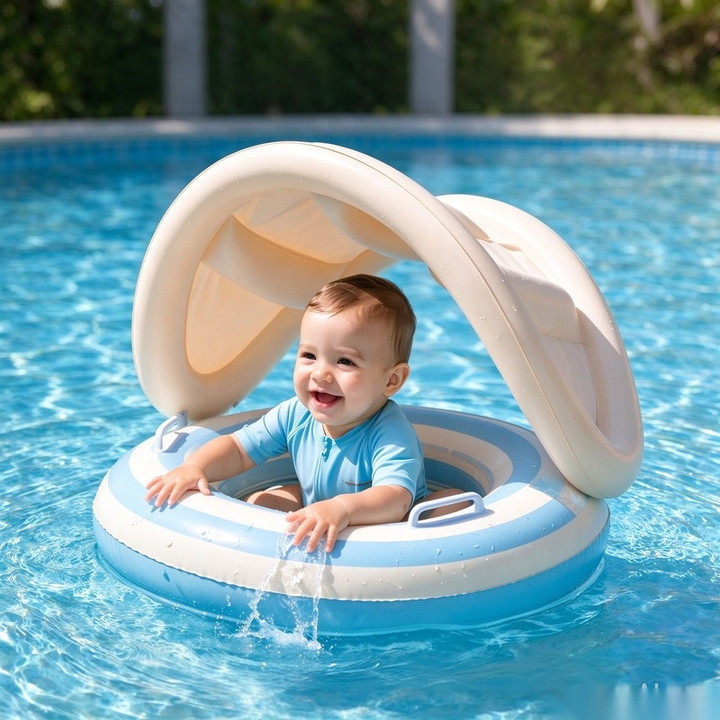 Boia Baby Splash – Assento + Toldo Removível