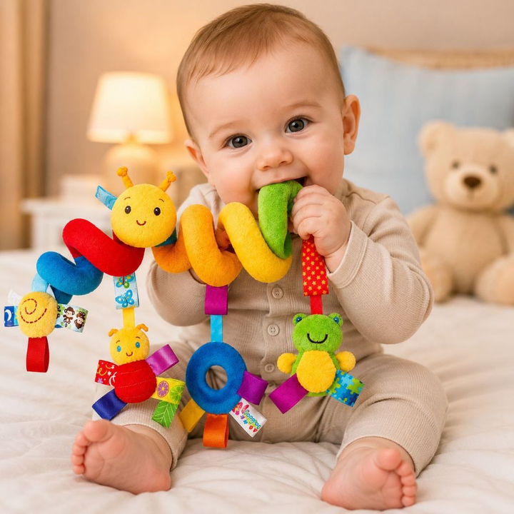 Móbile Centopeia Infantil Para Bebê Conforto Carrinho Berço Brinquedo