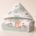Toalha de Banho Soft Fralda com Capuz – 2 Camadas 100% Algodão