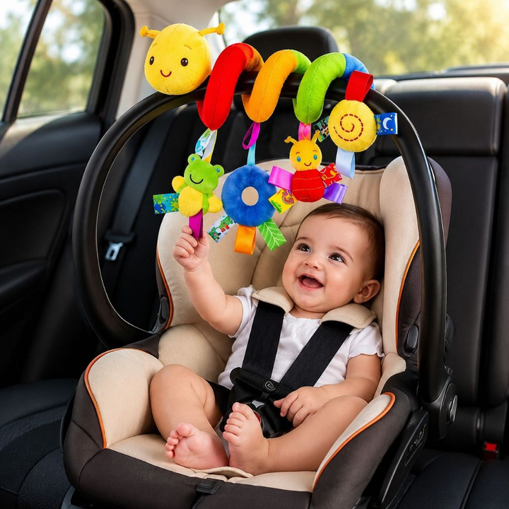 Móbile Centopeia Infantil Para Bebê Conforto Carrinho Berço Brinquedo