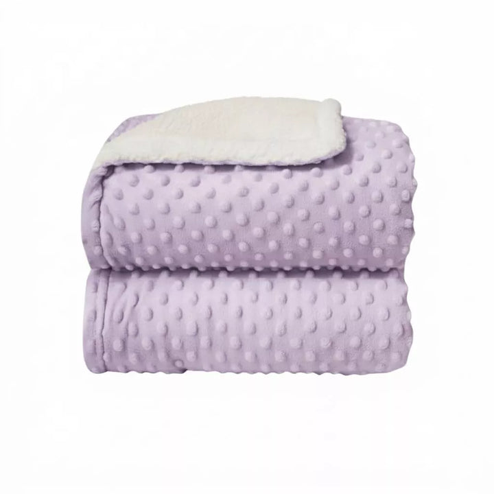 Cobertor Luxo Dupla Face para Bebê | Manta Sherpa Macia e Quentinha 100x75cm