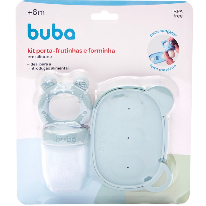 Porta Frutinha com Forminha em Silicone