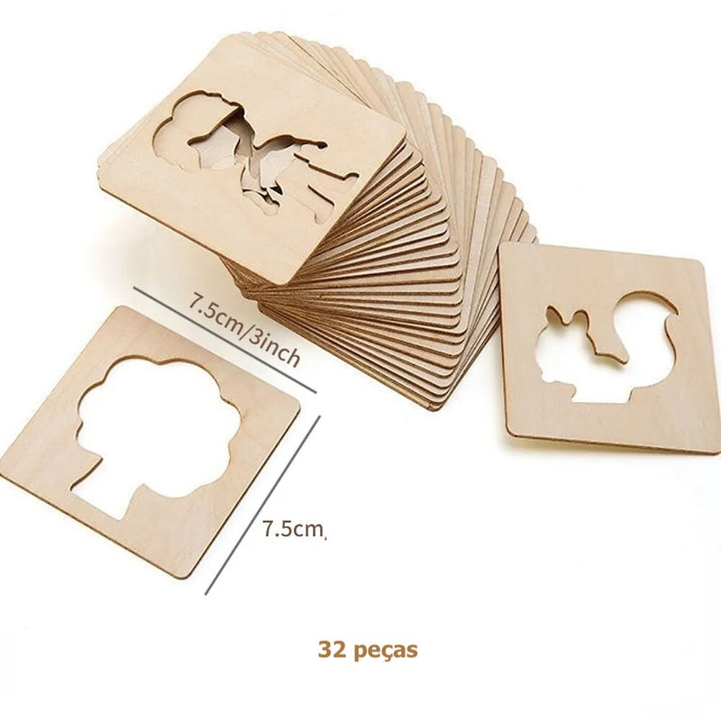 Kids Painting Mold - 20/32Pcs