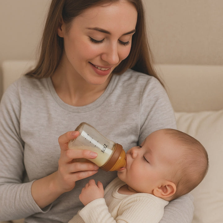 Mamadeira de Vidro Premium Nay - Recém Nascidos
