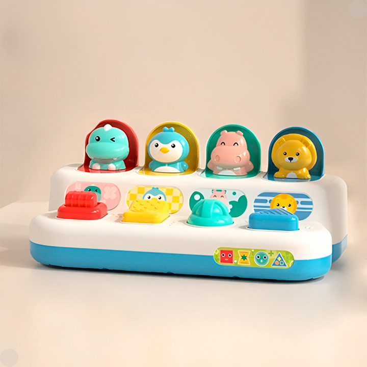 ESCONDE ESCONDE ANIMALZINHO EDUCATIVO BRINQUEDO BEBE COORDENAÇÃO IMAGINAÇÃO DO NENEMCOLORIDO