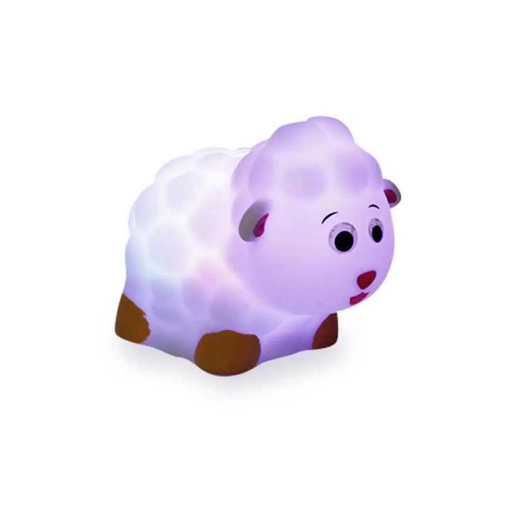 Livro de Banho Bebê Amiguinhos Luminosos Animais Com Brinquedo 6+ Meses Infantil