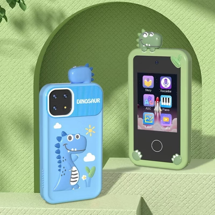 Celular Infantil Educativo com Tela Touch, Câmera, Jogos, Música e Vídeos Jogos Música Vídeos Touch Brinquedo Educativo