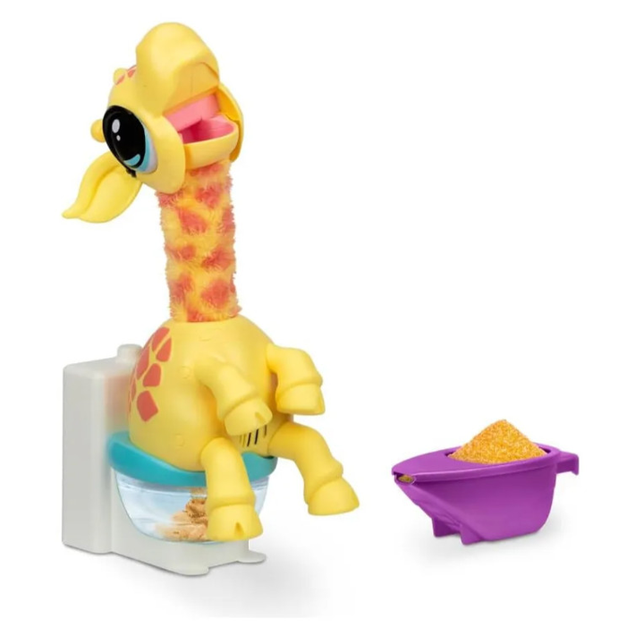 Pelúcia Little Live Pets Girafa Canta Imita Dança Faz Cocô
