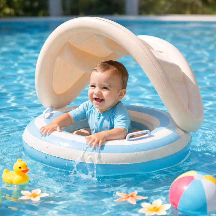 Boia Baby Splash – Assento + Toldo Removível