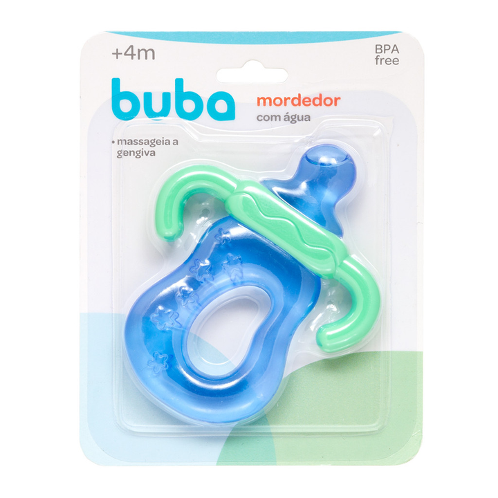 Mordedor de Água buba Mordedor Massageador Dente bebe infantil mordedor