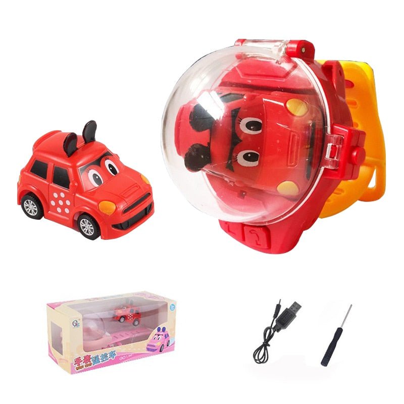 2 Em 1 Relógio carrinho controle remoto - PontoBaby