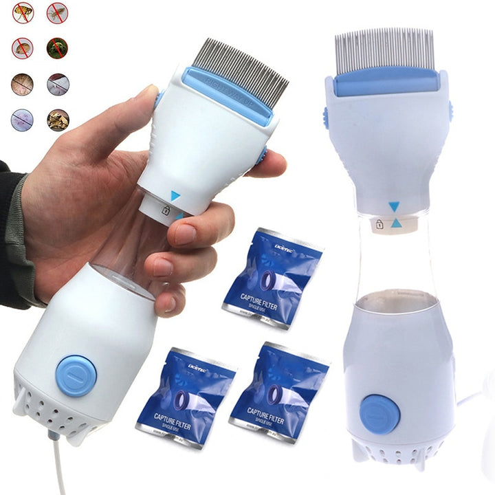 Electric Lice and Nit Remover Comb - Lice Grabber