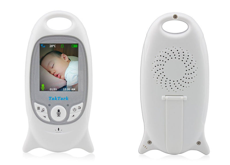 Babá Eletrônica com câmera Digital Visão Noturna e Termômetro Lcd - PontoBaby