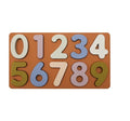 Brinquedo montessori aprendendo o numero de silicone - PontoBaby