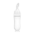 Colher de silicone dosadora papinha de bebê - PontoBaby