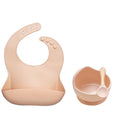 Conjunto alimentação de silicone infantil 3 pçs - PontoBaby