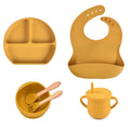 Kit alimentação de silicone infantil 6 pçs - PontoBaby