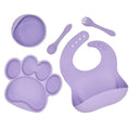 Kit alimentação infantil patinha 5 pçs - PontoBaby