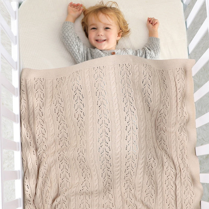 Manta Pluma Tricot - PontoBaby