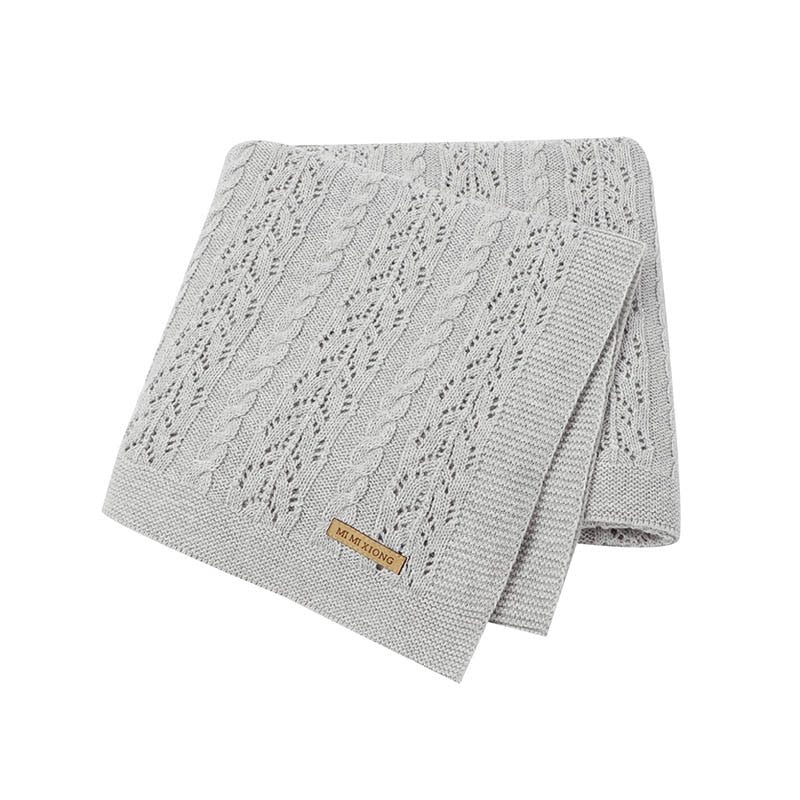 Manta Pluma Tricot - PontoBaby