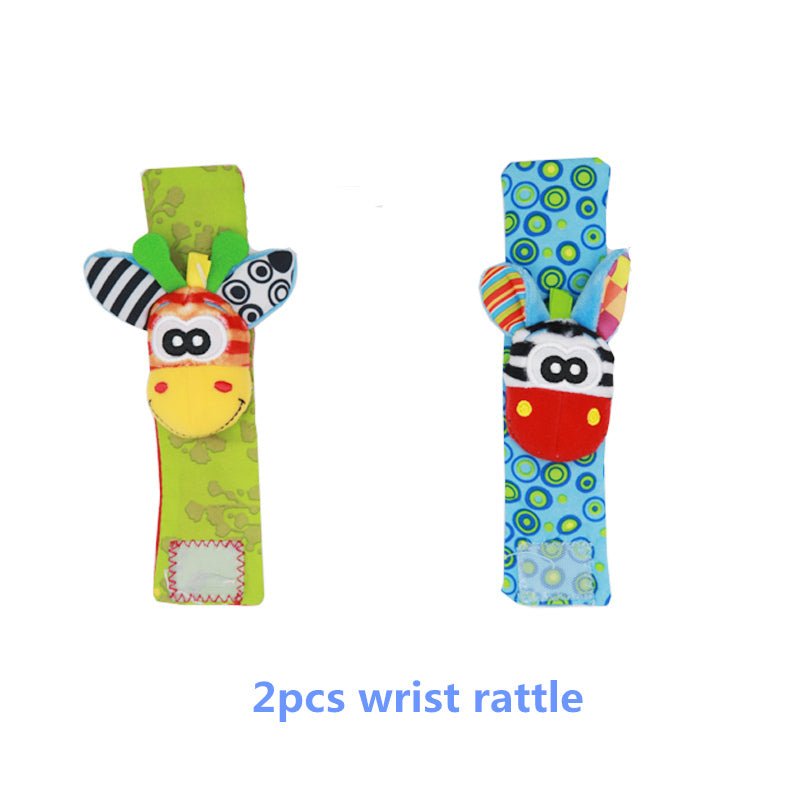Meias ou pulseiras chocalho Sensorial - PontoBaby