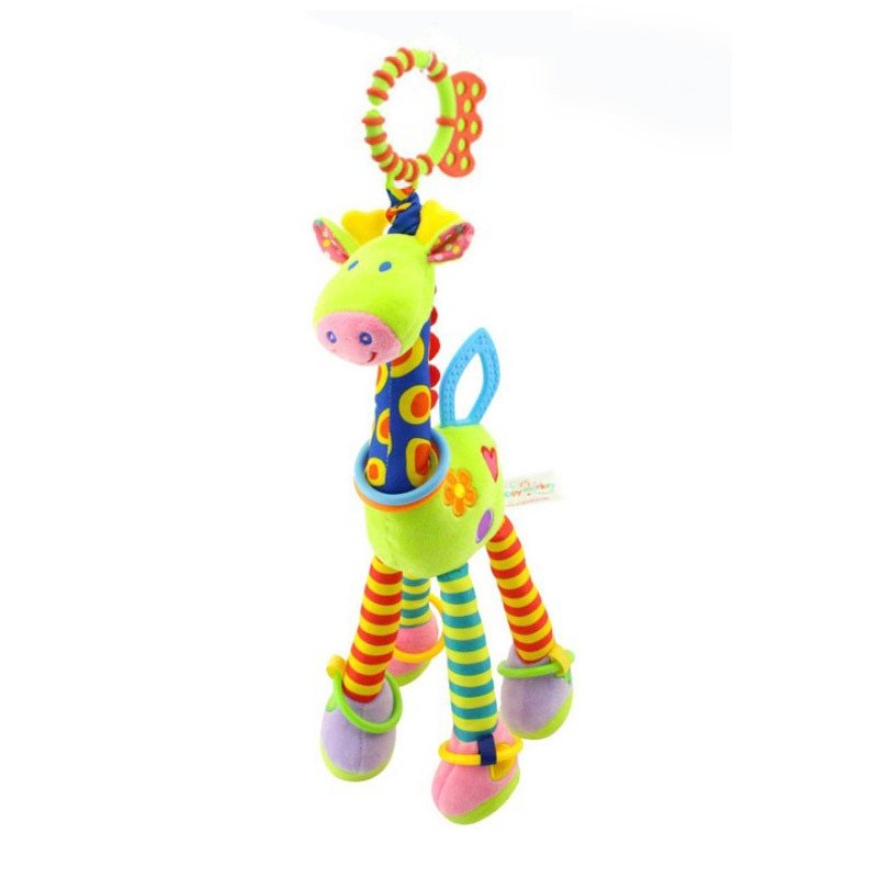 Mordedor e Chocalho Girafa Educativo - PontoBaby
