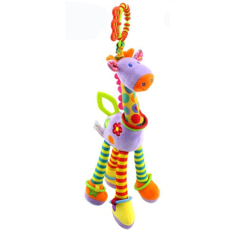 Mordedor e Chocalho Girafa Educativo - PontoBaby