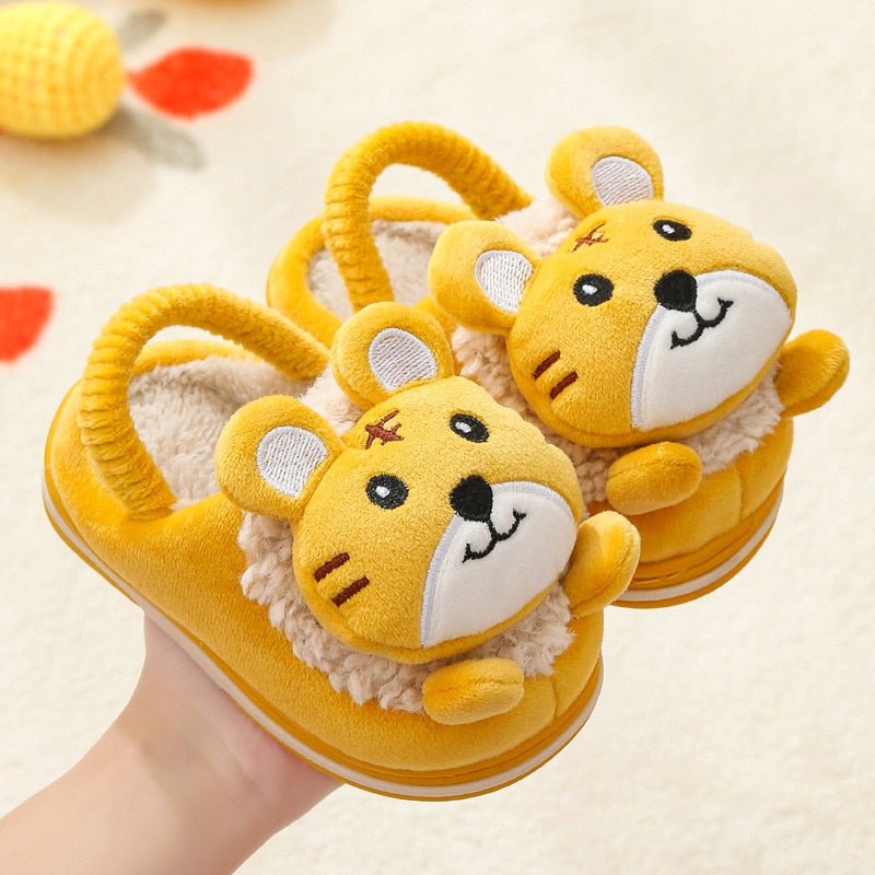 Pantufa Infantil Zoo- Pelúcia - PontoBaby