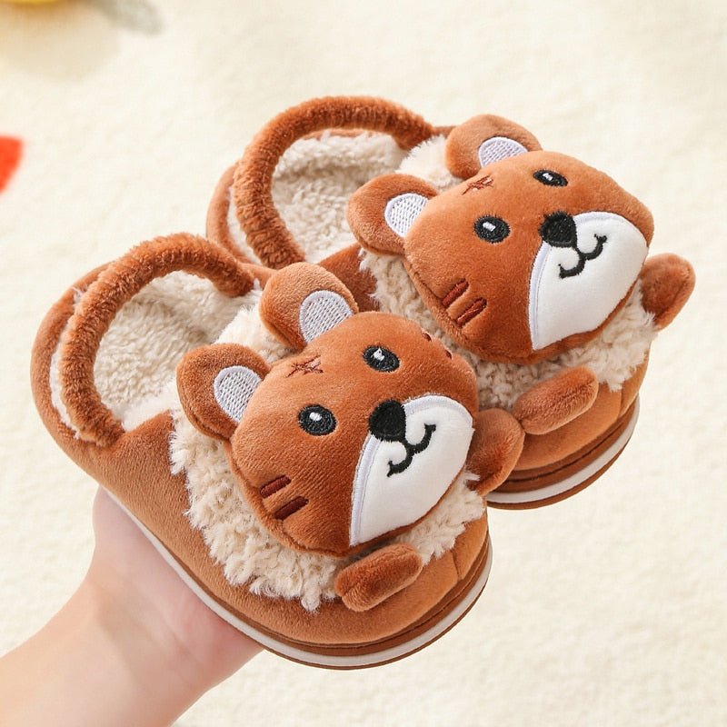 Pantufa Infantil Zoo- Pelúcia - PontoBaby